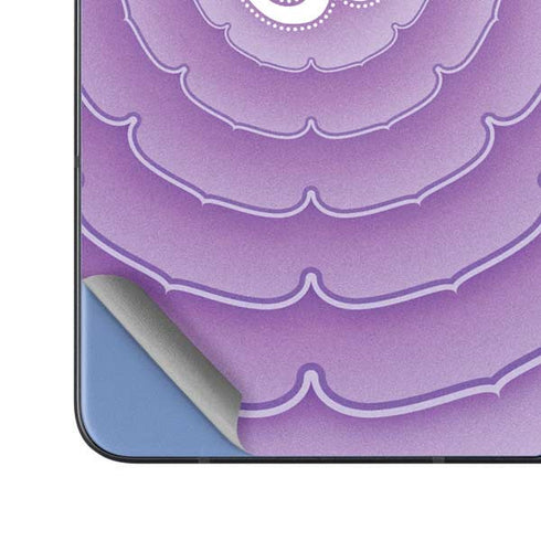 Sanskrit Purple Galaxy Z Fold5 5G Skin